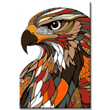 Painting by Numbers Graphic Animal Art Eagle