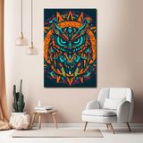 Painting by Numbers Animal Owl Artwork