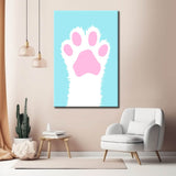Painting by Numbers Cute Cat Paws