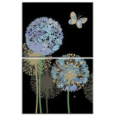 Painting by numbers butterflies with dandelions 2-part shipping from DE