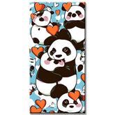 Paint by Numbers for Kids Panda Love