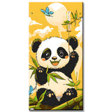 Paint by Numbers for Kids Bamboo Panda