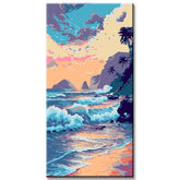 Painting by Numbers Azure Sea Underwater World