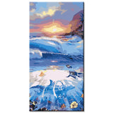 Painting by Numbers Azure Sea Underwater World Shipping from DE