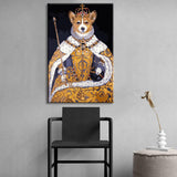 Painting by Numbers The Queen's Dog Queen Corgi
