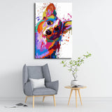 Paint by Numbers Pop Art Dog