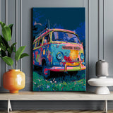 Painting by Numbers Retro Van VW Bulli