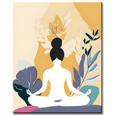 Painting by Numbers Art MeditatIVe Yoga