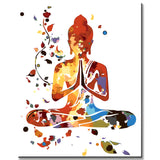 Painting by Numbers Buddha Art Colors