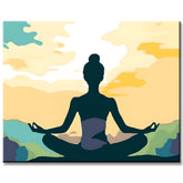 Painting by Numbers Yoga and Meditation