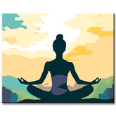 Painting by Numbers Yoga and Meditation