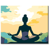 Painting by Numbers Yoga and Meditation
