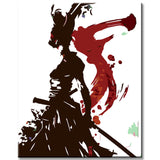 Painting by numbers Samurai woman