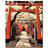 Painting by Numbers Cherry Blossoms and TorII I