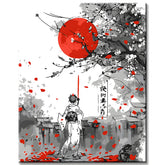 Painting by Numbers Japanese Poet II