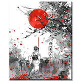 Painting by Numbers Japanese Poet II