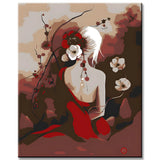 Painting by Numbers Blooming Branch