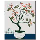 Painting by Numbers Zen Branch Tree
