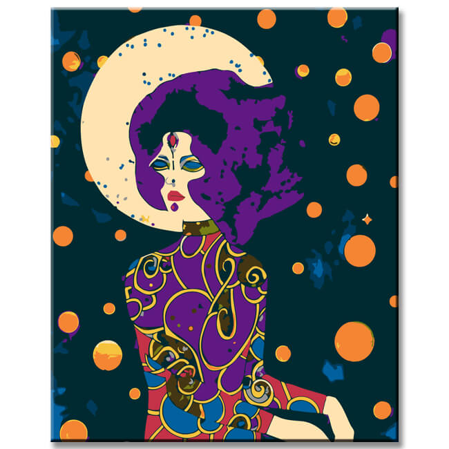 Paint by Numbers Make space for my body