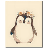 Paint by Numbers Penguin on Paper
