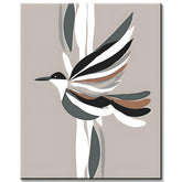 Paint by Numbers inspired Boho Bird