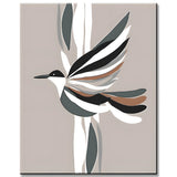Paint by Numbers inspired Boho Bird