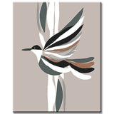 Paint by Numbers Inspired Boho Bird