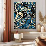 Paint by Numbers Indigo Peacock