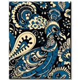 Paint by Numbers Indigo Peacock