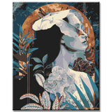 Painting by Numbers Midnight Abstract