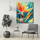 Painting by Numbers Lively Birds of Paradise