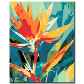 Painting by Numbers Lively Birds of Paradise