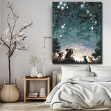 Paint by numbers constellations