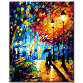 Painting by numbers The loneliness of autumn