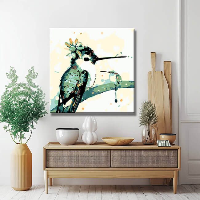 Painting by Numbers Modern Art Birds I