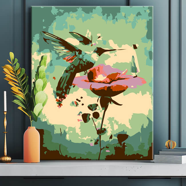 Painting By Numbers Modern Art Of Magic Wands