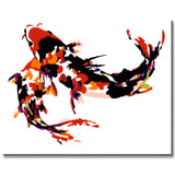 Painting by Numbers Modern Art Koi Fish