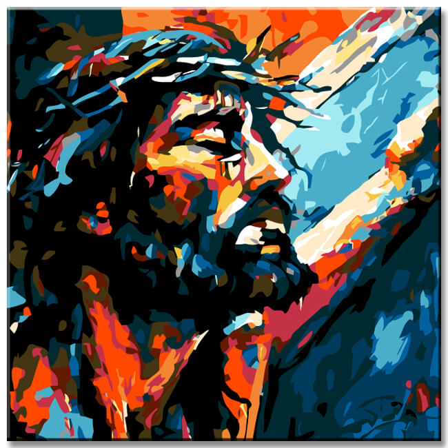 Painting by Numbers Art Jesus Christ II