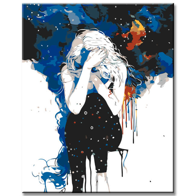 Paint by Numbers Art Fear