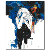 Paint by Numbers Art Fear