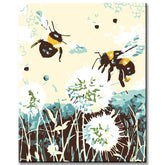 Painting by Numbers Art Dandelions