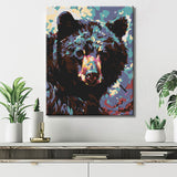 Painting by Numbers Black Bear I