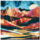 Paint by Numbers Art Desert Valley