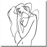 Painting by Numbers Minimalism Line Art Woman III