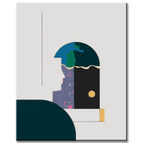 Painting by Numbers Minimalism Form Art I