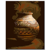Painting by numbers pot jug orient