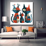 Paint by Numbers for Kids Cats Painting