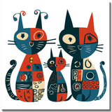 Paint by Numbers for Kids Cats Painting