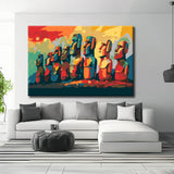 Painting by Numbers Sculptures Abstract