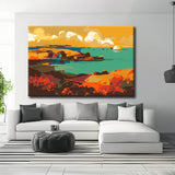 Painting by Numbers Sea Landscape Southern Europe